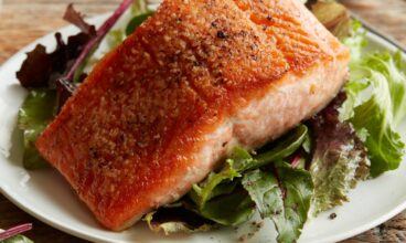 Seasoned Salmon Steaks