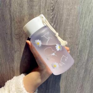 500ml Plastic Transparent Water Bottle-image