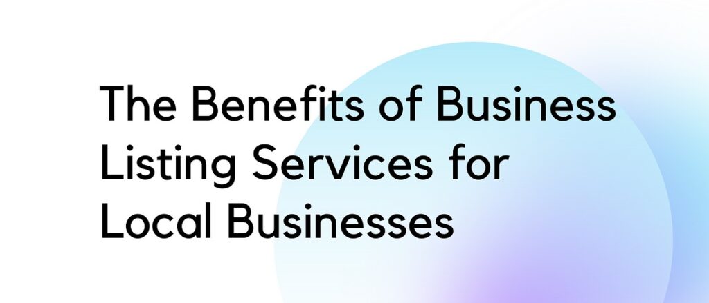 business listing benefits
