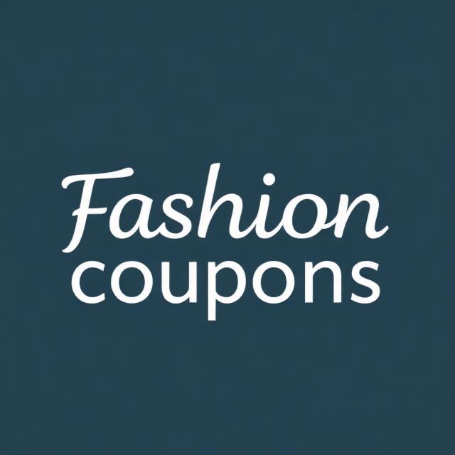 Fashion Coupons