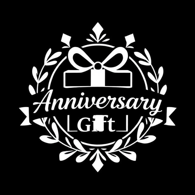 anniversary gift logo