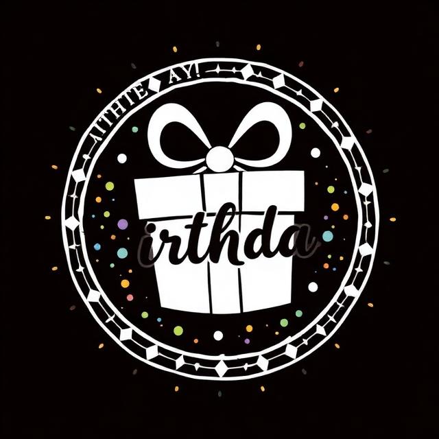 birthday gift logo