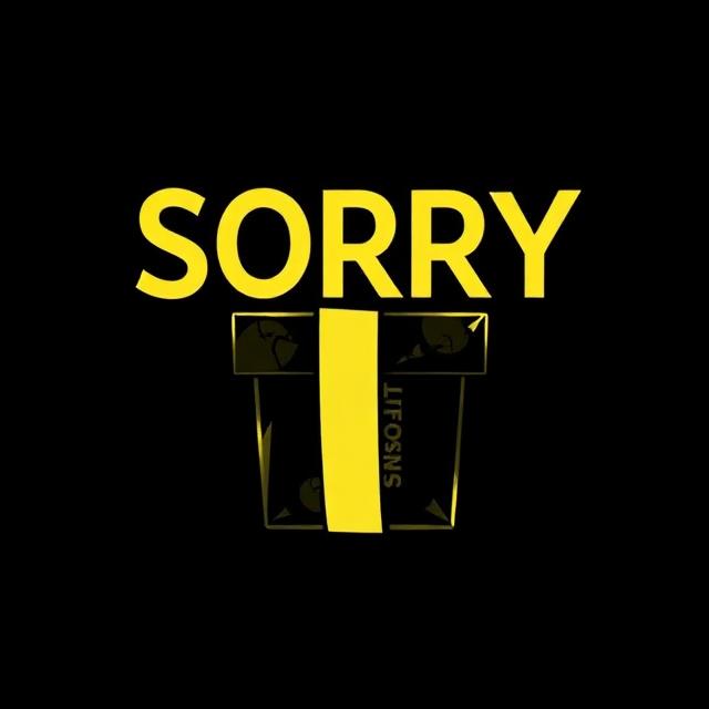sorry gift logo