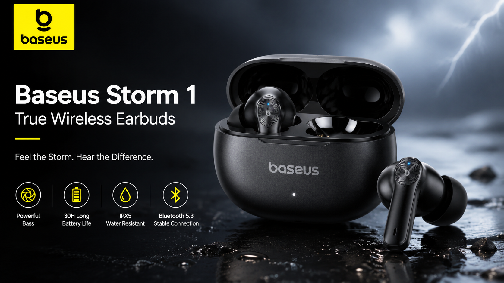 Baseus Storm 1 True Wireless Earbuds