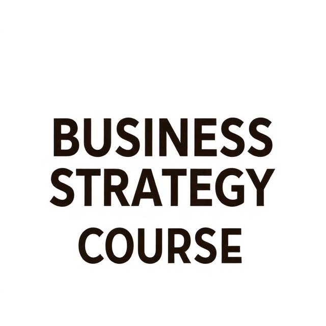 business strategy course